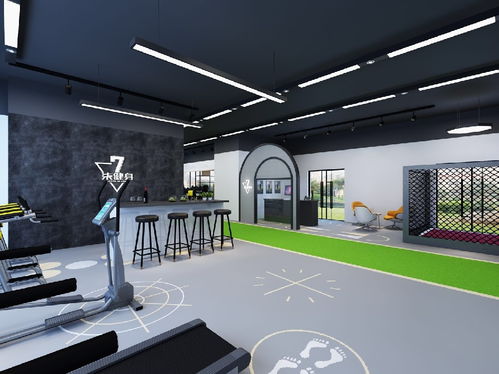 200平现代简约健身工作室装修案例实景赏析