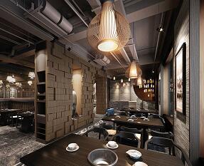 新中式涮羊馆室内外装修施工图纸解析与免费下载资源